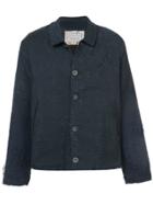 By Walid Stitched Embroidered Jacket - Blue