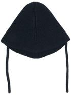 Lanvin Ribbed Beanie - Blue