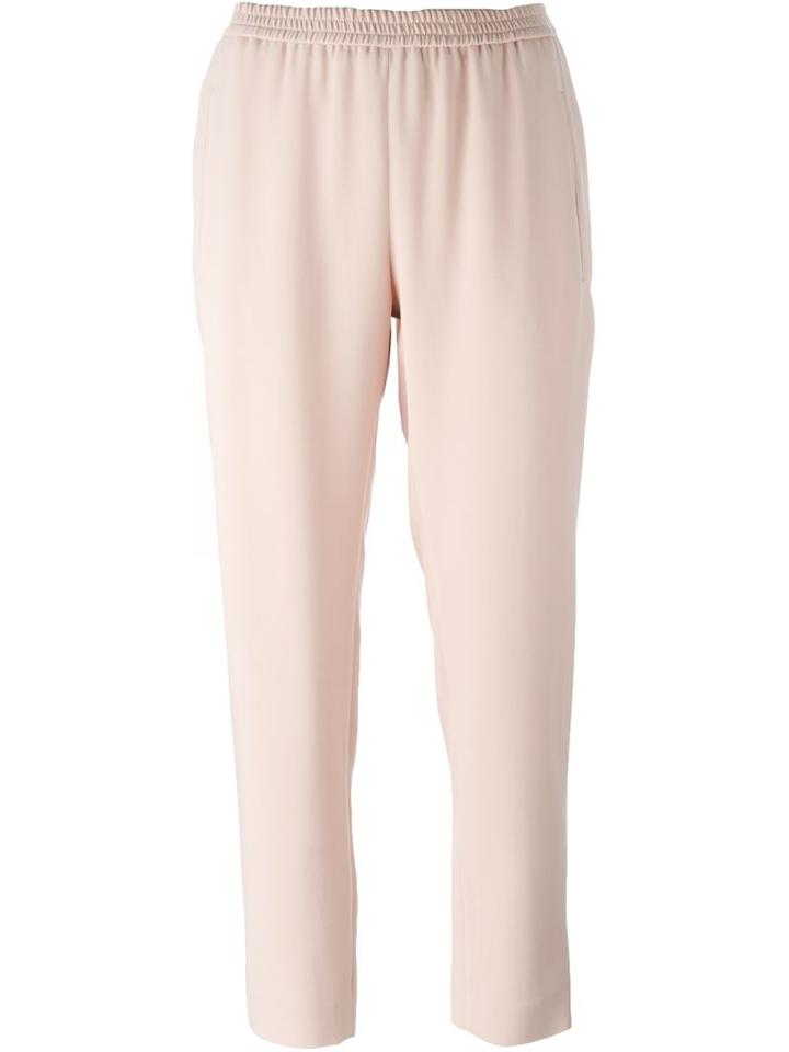 Stella Mccartney 'tamara' Trousers, Women's, Size: 40, Pink/purple, Viscose/acetate/spandex/elastane