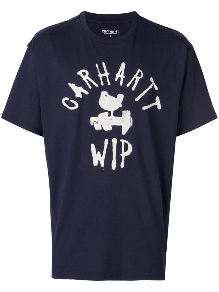 Carhartt Branded Dove T-shirt - Blue