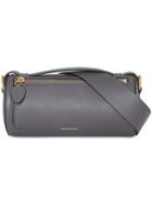 Burberry The Leather Barrel Bag - Grey