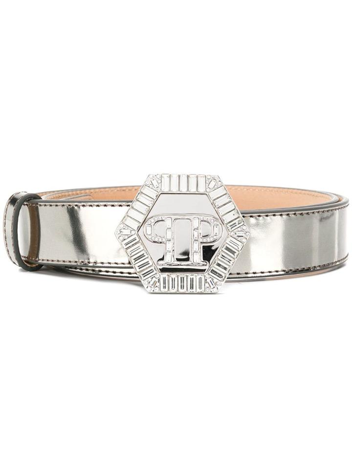 Philipp Plein Joe Belt - Silver
