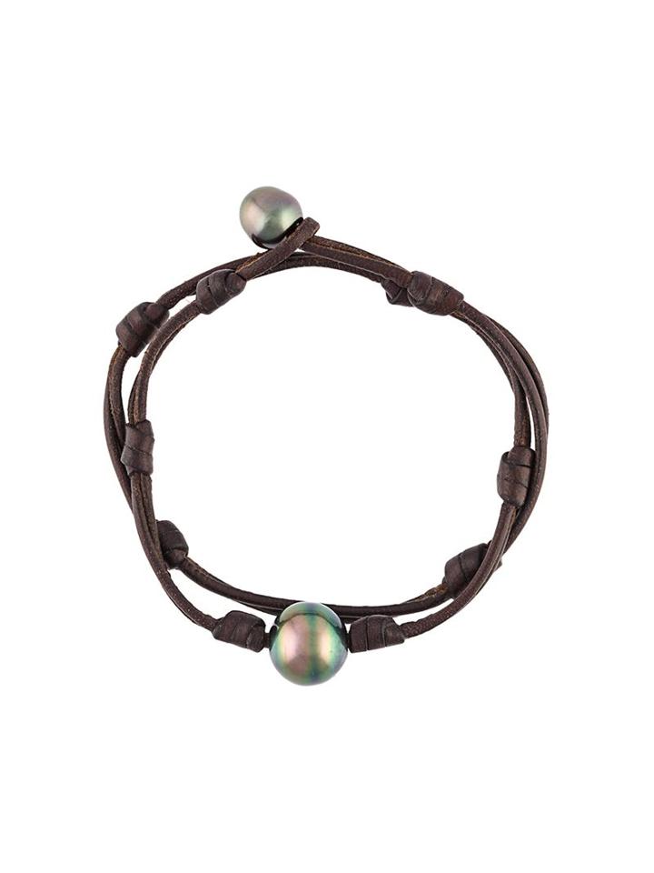 Mignot St Barth 'st Barth' Wrap Bracelet, Women's, Size: Small, Brown