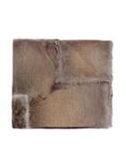 Avant Toi Frayed Scarf, Adult Unisex, Grey, Silk/cashmere