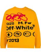 Off-white Industrial Y013 Knitted Jumper - Yellow