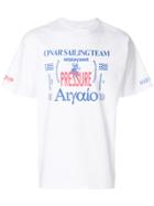 Pressure Posseidon Print T-shirt - White