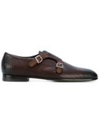 Baldinini Double Monk Strap Shoes - Brown