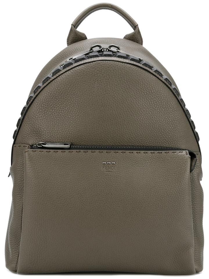 Fendi Selleria Backpack - Green