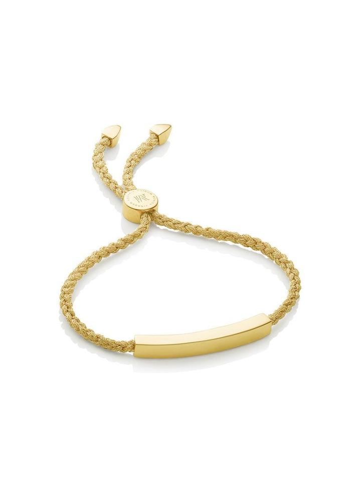 Monica Vinader Linear Gold Metallica Bracelet