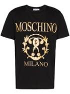 Moschino Milano Logo T-shirt - Black