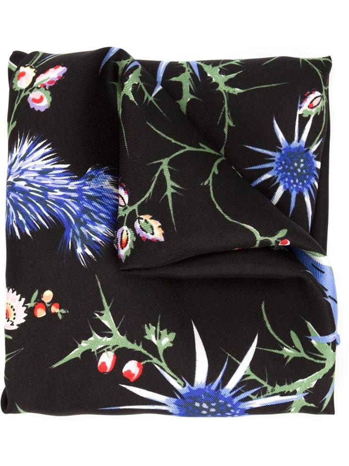 Haider Ackermann Floral Print Foulard