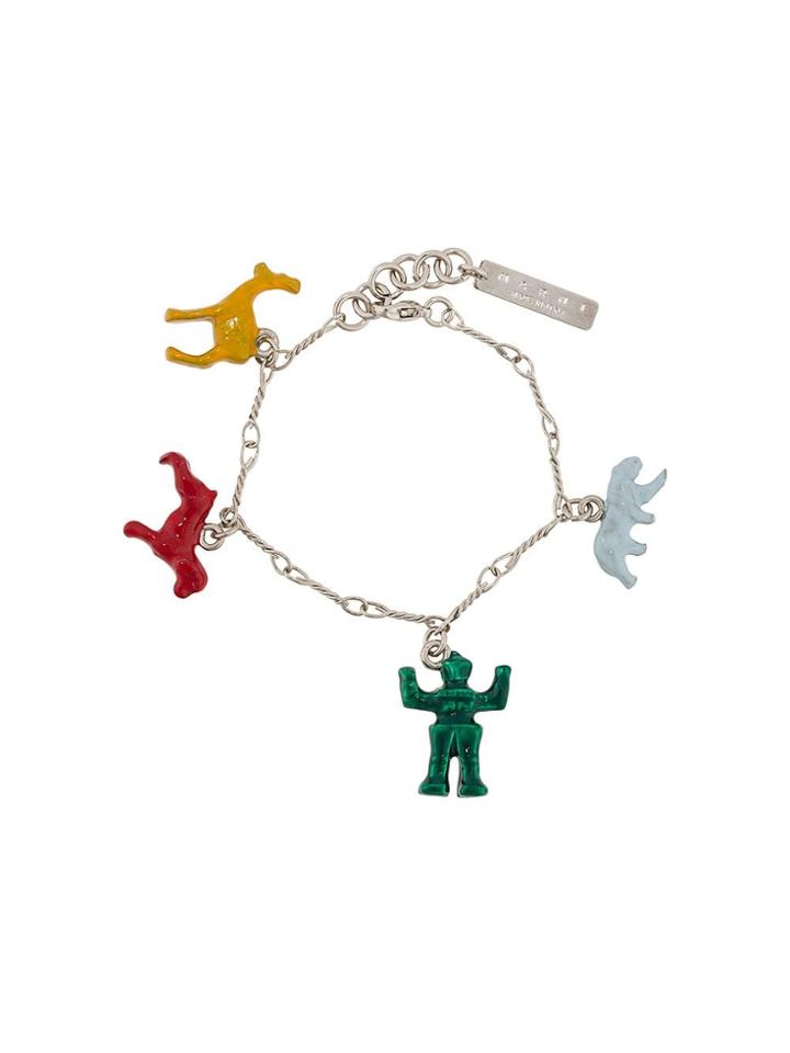 Marni Charm Embellished Bracelet - Metallic