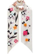 Fendi Fun Fair Maxi Wrappy Scarf - White