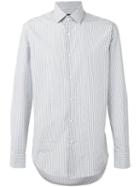 Boss Hugo Boss Striped Fleck Detail Shirt, Men's, Size: 40, Grey, Cotton