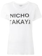 Natasha Zinko Nicho Takaya T-shirt - White