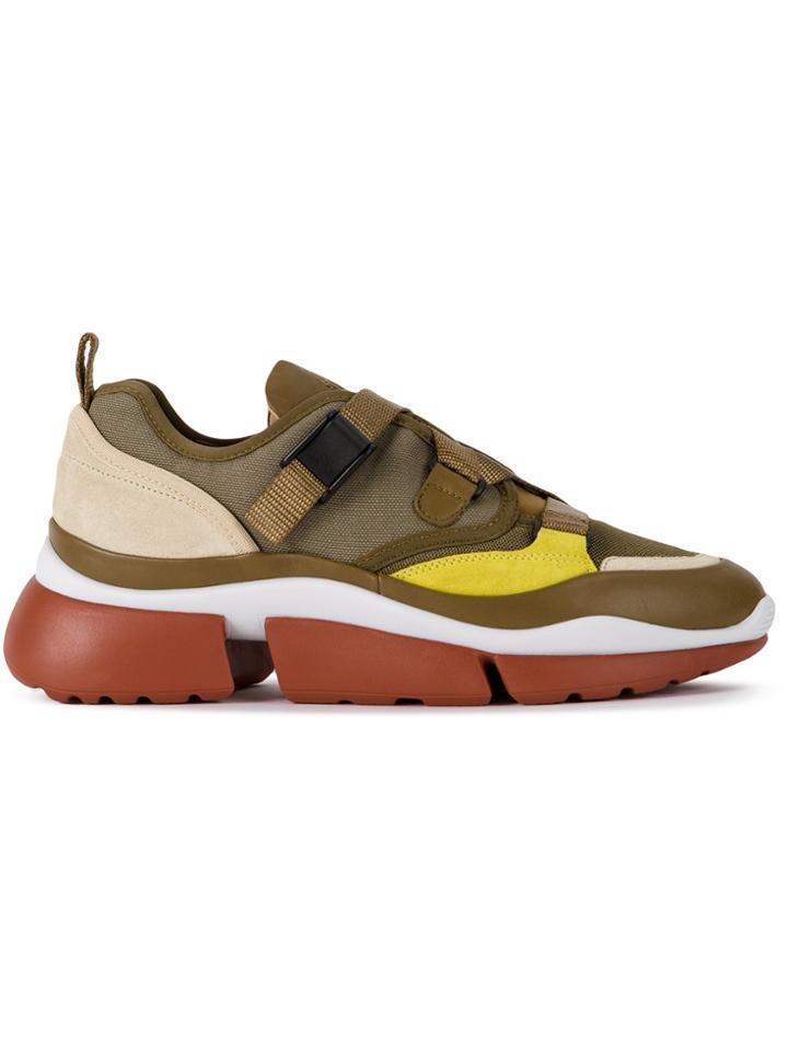 Chloé Sonnie Sneakers - Green