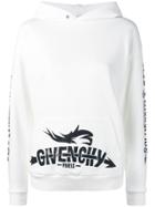 Givenchy Logo Hoodie - White
