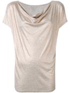 Majestic Filatures - Slouched Top - Women - Spandex/elastane/viscose - Ii, Pink/purple, Spandex/elastane/viscose