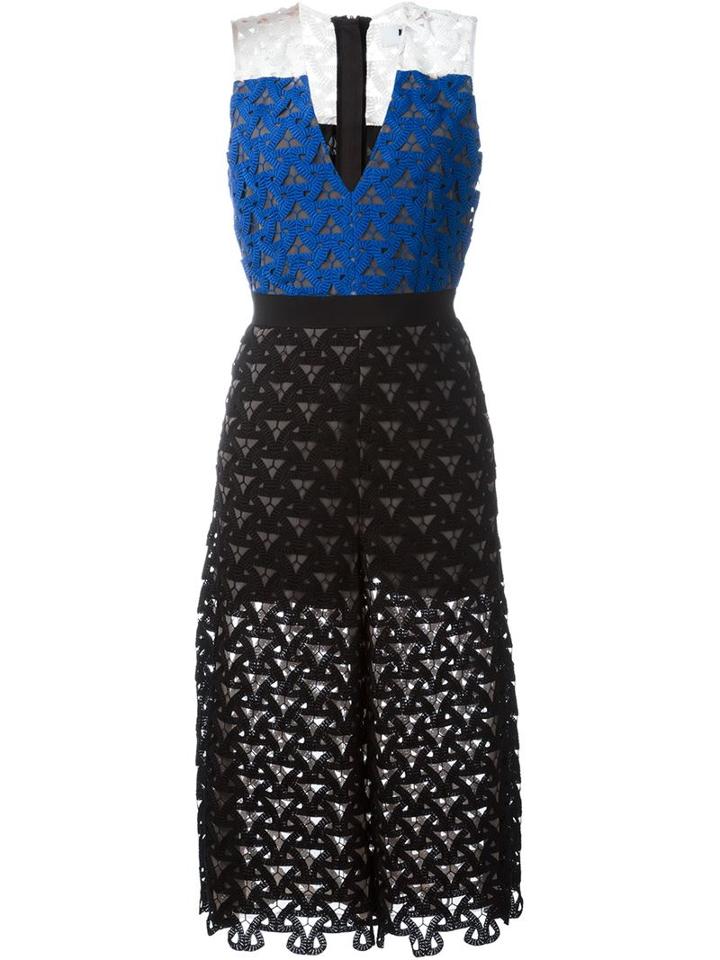 Msgm Block Colour Knit Dress