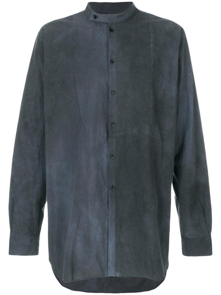 Uma Wang Loose Fit Shirt - Blue