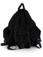 Yohji Yamamoto Multi Pocket Backpack - Black