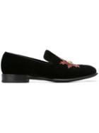 Alexander Mcqueen Embroidered Loafers