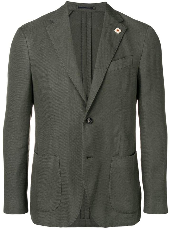 Lardini Tailored Blazer - Green