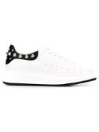 Alexander Mcqueen Extended Sole Sneakers, Men's, Size: 43, White, Calf Leather/leather/rubber/metal Other