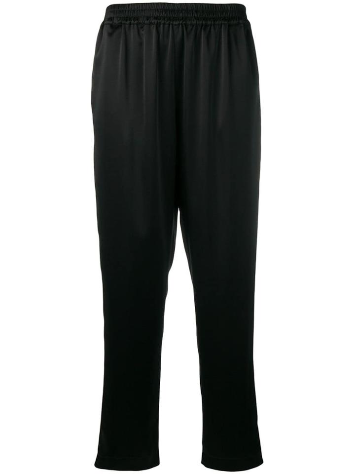 Gianluca Capannolo Elastic Waist Trousers - Black