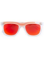 Italia Independent Square Frame Sunglasses - Yellow & Orange