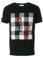 Jw Anderson Checked Panel T-shirt - Black