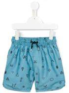 Soft Gallery - Oliver Swim Shorts - Kids - Polyester - 4 Yrs, Blue