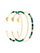 Gas Bijoux Zanzibar Bracelet Set - Metallic
