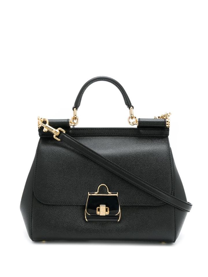 Dolce & Gabbana Flap-front Tote Bag - Black