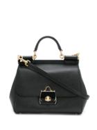 Dolce & Gabbana Flap-front Tote Bag - Black