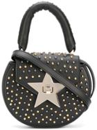 Salar Star Stud Saddle Bag - Black