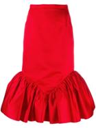 Christopher Kane Cupcake Midi Skirt - Red