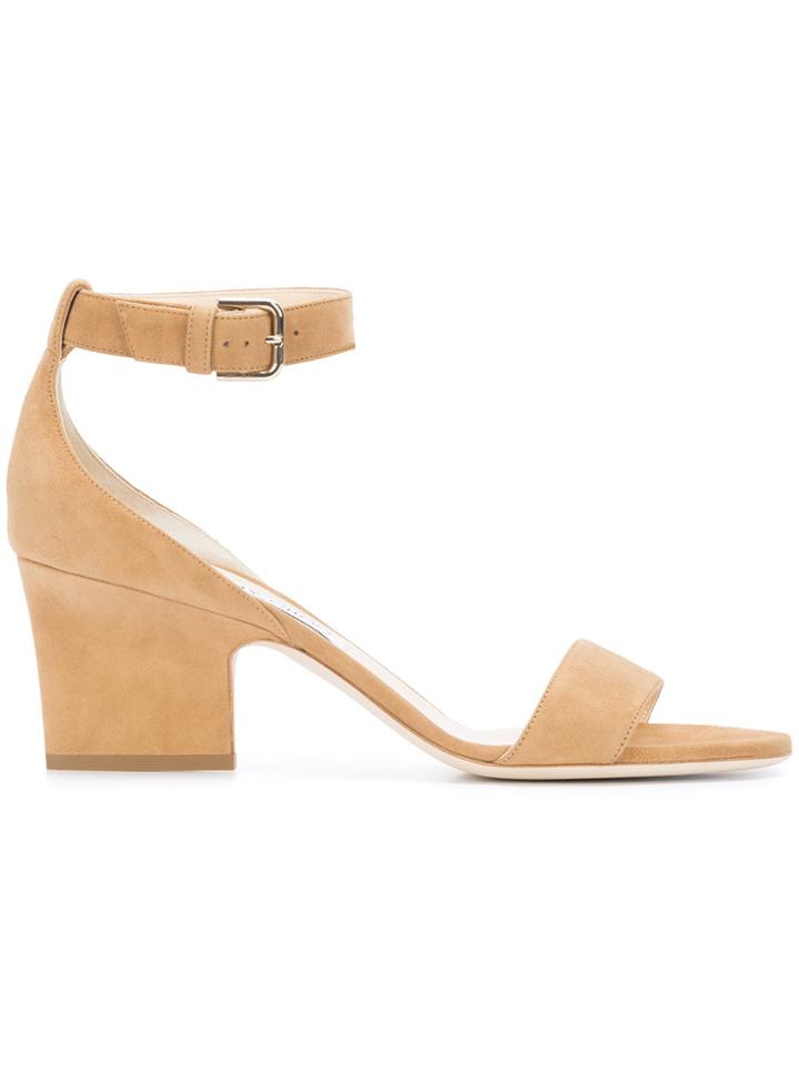 Jimmy Choo Edina Sandals - Metallic