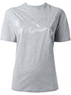 Mcq Alexander Mcqueen Handwritten Mcq Print T-shirt, Women's, Size: Xs, Grey, Cotton