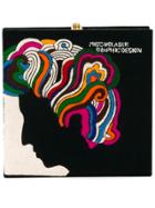 Olympia Le-tan Milton Glaser Book Clutch - Black