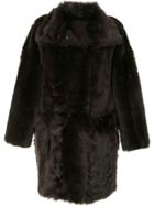 Yves Salomon Fur Coat - Black