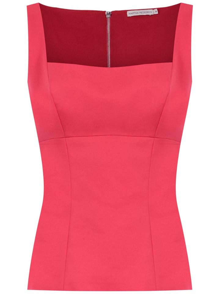 Martha Medeiros Paris Top - Pink & Purple