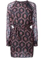 Isabel Marant Sheer Pattern Print Dress