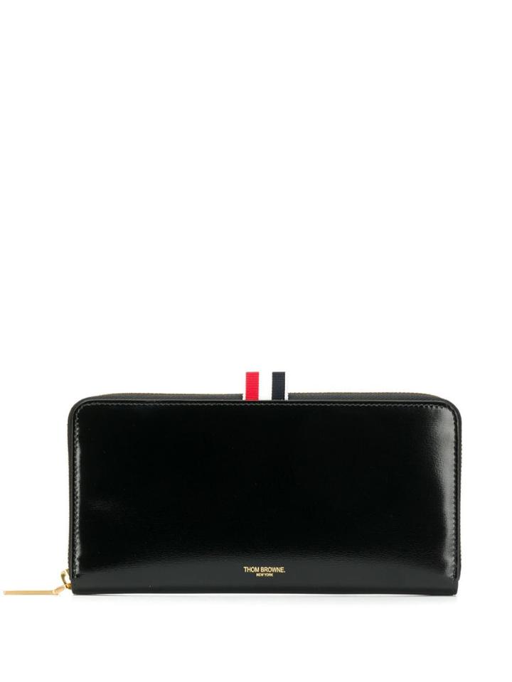 Thom Browne Long Zip-around Wallet - Black