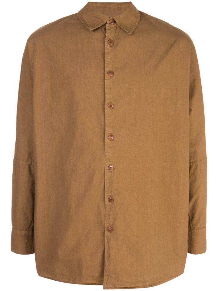 Casey Casey Weathered Shirt - Brown