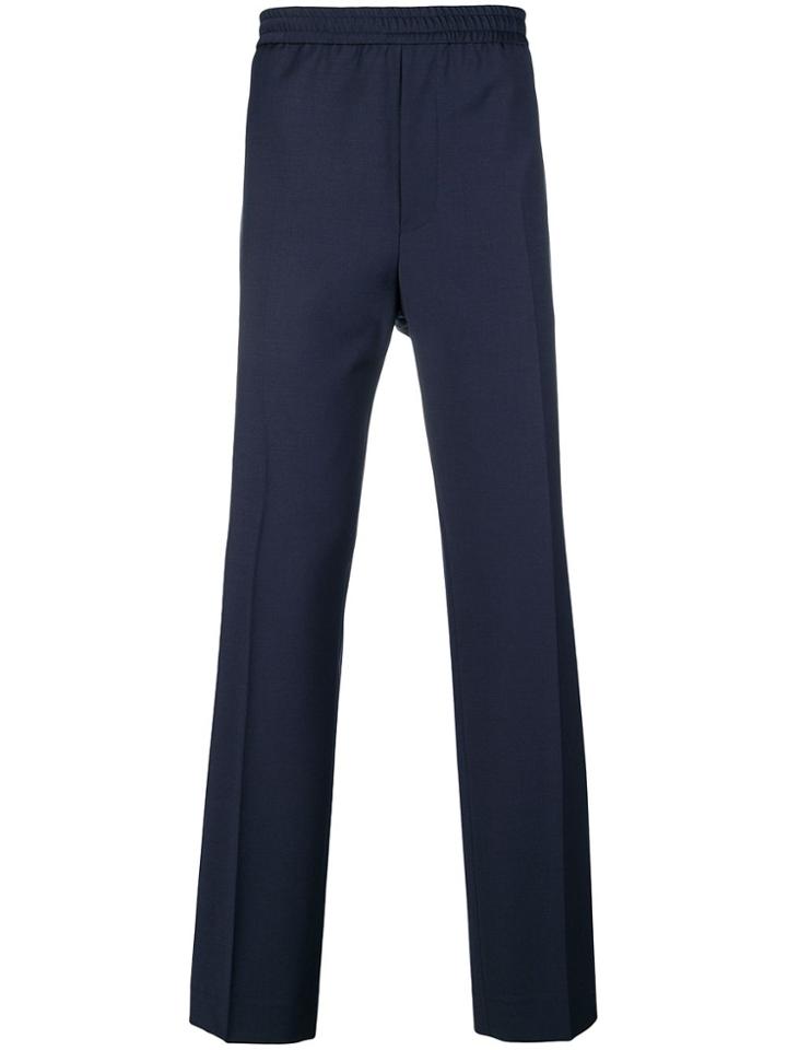 Golden Goose Deluxe Brand Elasticated Pleated Pants - Blue