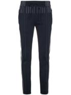 Valentino Track Pants With Contrasting Stitch - Blue
