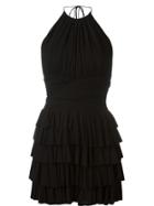 Balmain Halterneck Dress - Black