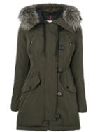 Moncler - Padded Jacket - Women - Cotton/polyamide/polyester/goose Down - 1, Green, Cotton/polyamide/polyester/goose Down