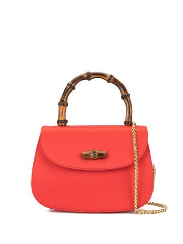 Gucci Pre-owned Bamboo Line 2way Mini Hand Bag - Red